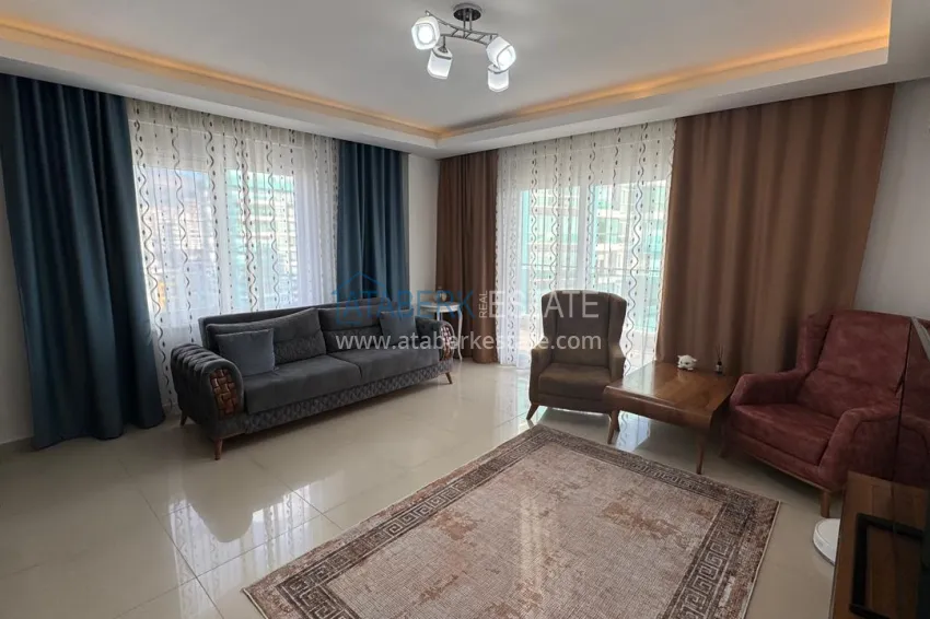 Purchase Furnished penthouse with views in a complex on the main street of Mahmutlar district 18 