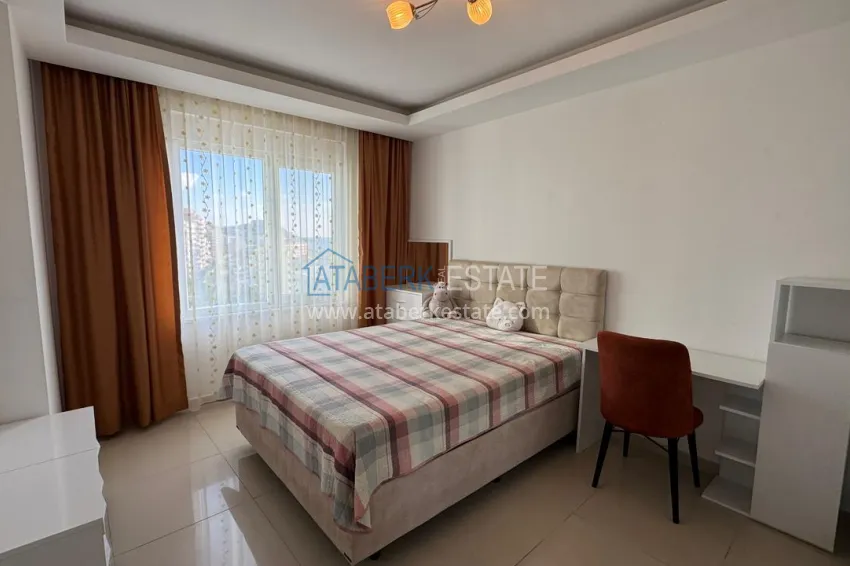 Purchase Furnished penthouse with views in a complex on the main street of Mahmutlar district 22 