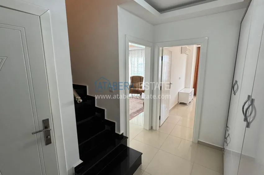 Purchase Furnished penthouse with views in a complex on the main street of Mahmutlar district 2 