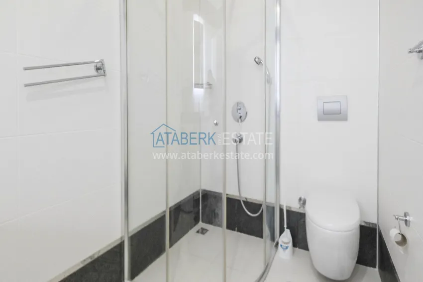 Purchase Garden duplex 3+1 in Kargicak with furniture - property under citizenship 24 