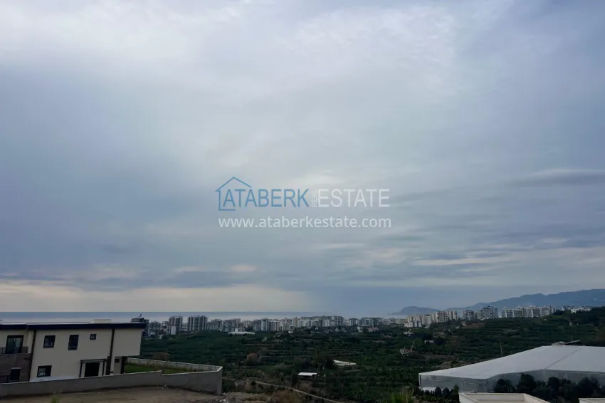 Purchase 3+1 villa in Kargicak with private pool, furniture and panoramic views 19 