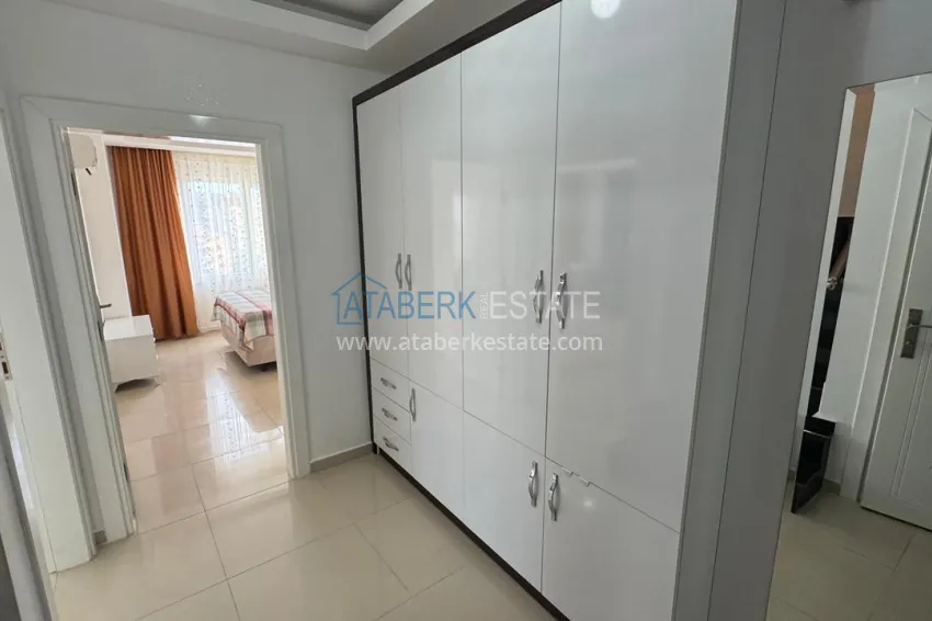 Purchase Furnished penthouse with views in a complex on the main street of Mahmutlar district 3 