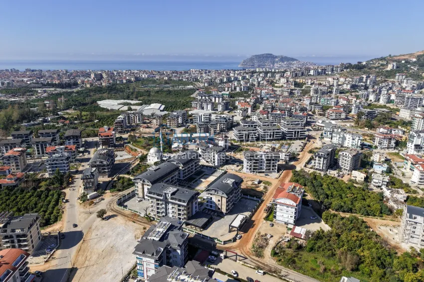 Modern complex in Alanya, Oba district 4 