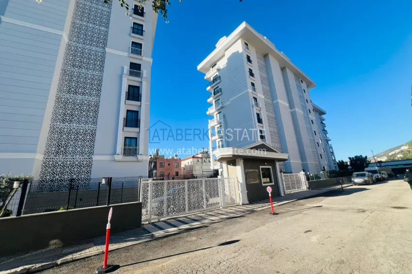 1+1 apartment with sea view in the center of Alanya — Cleopatra beach area 1 