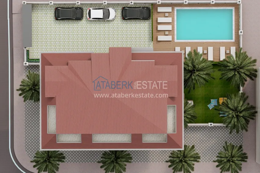 Apartments from the developer in the Kestel area on the beachfront  13 