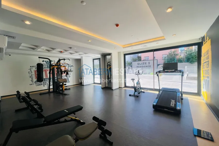 2+1 apartment from an investor in a complex under construction, Alanya center — Cleopatra beach area 18 