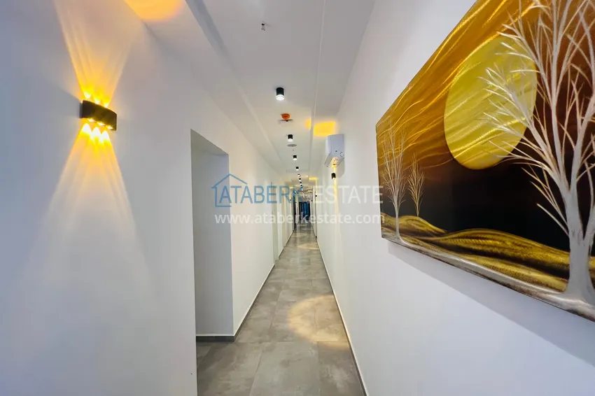 1+1 apartment in the center of Alanya — Cleopatra beach area, from the owner in the complex at the final stage of construction 20