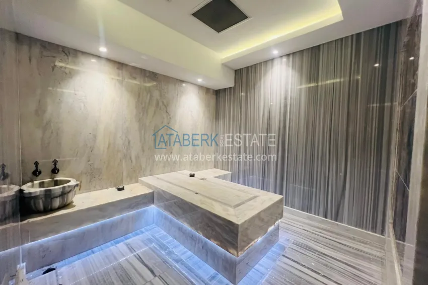 1+1 apartment with sea view in the center of Alanya — Cleopatra beach area 22 