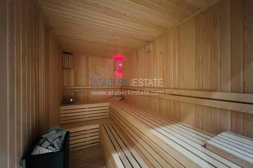 1+1 apartment with sea view in the center of Alanya — Cleopatra beach area 23 