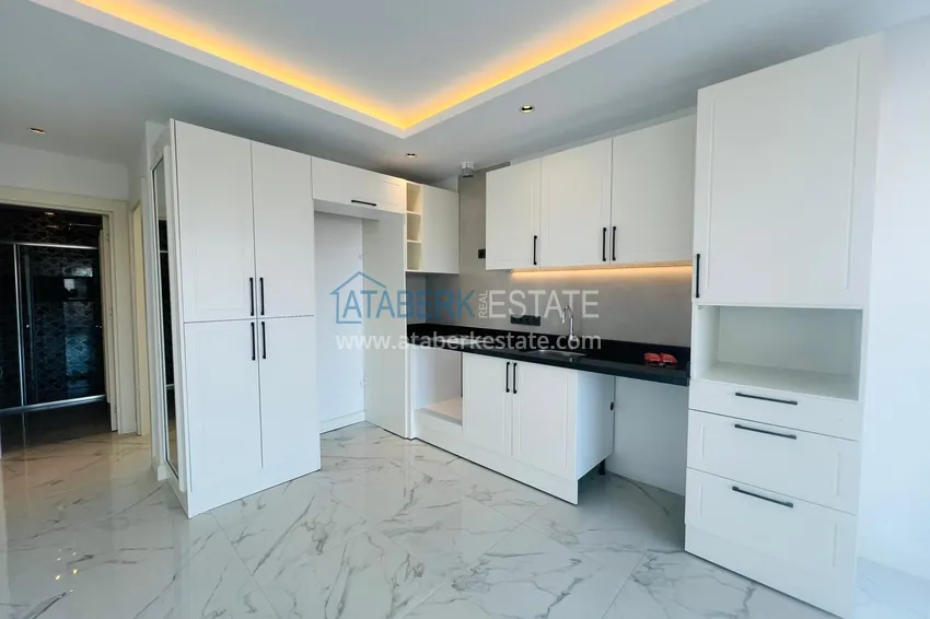 Purchase 1+1 apartment in the center of Alanya — Cleopatra beach area, from the owner in the complex at the final stage of construction 5