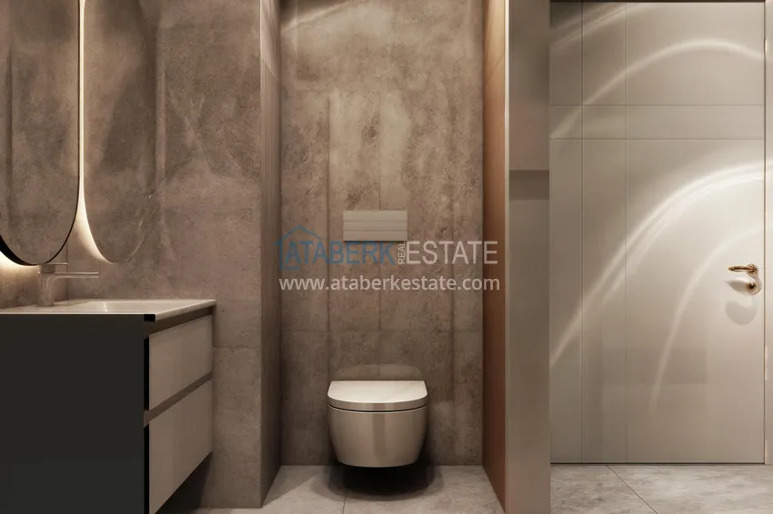 Purchase  New beachfront project in Kestel district, Alanya 9 