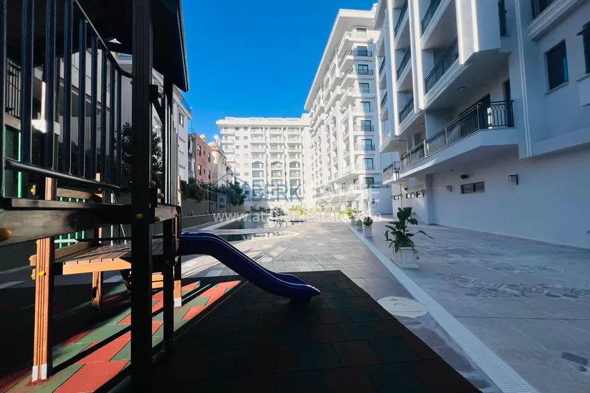 1+1 apartment in the center of Alanya — Cleopatra beach area, from the owner in the complex at the final stage of construction 9