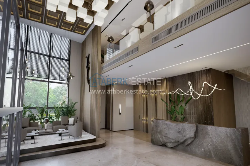 An exclusive project of a premium residential complex in the Oba area 25 