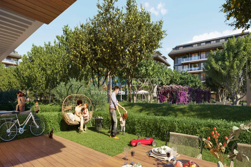 An exclusive project of a premium residential complex in the Oba area 10 