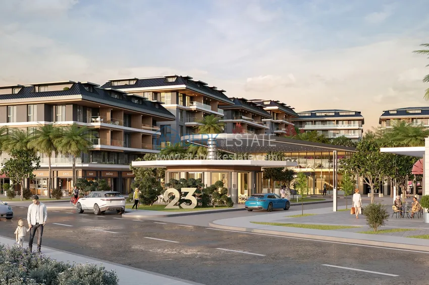 An exclusive project of a premium residential complex in the Oba area 17 