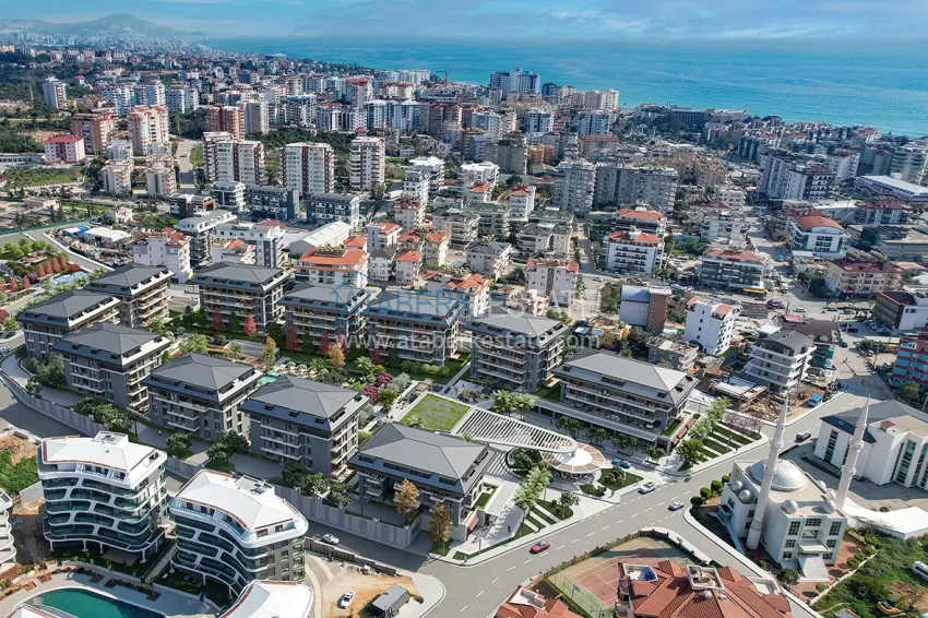 An exclusive project of a premium residential complex in the Oba area 20 