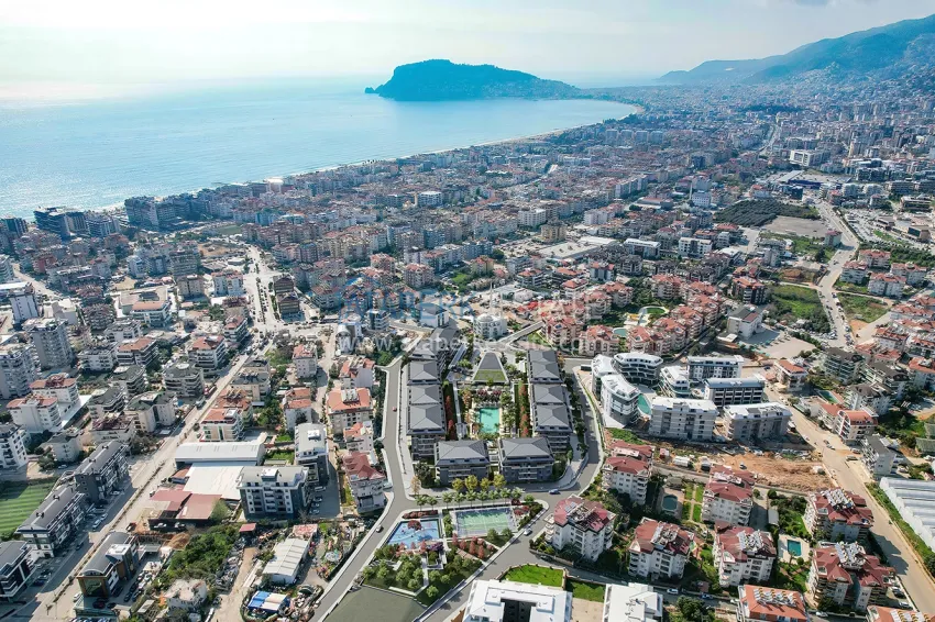 An exclusive project of a premium residential complex in the Oba area 21 