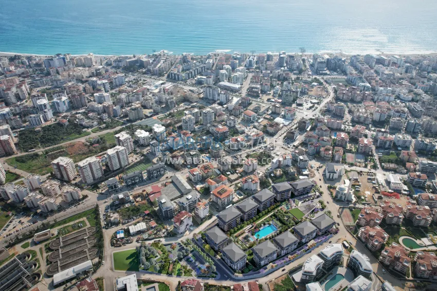 An exclusive project of a premium residential complex in the Oba area 22 