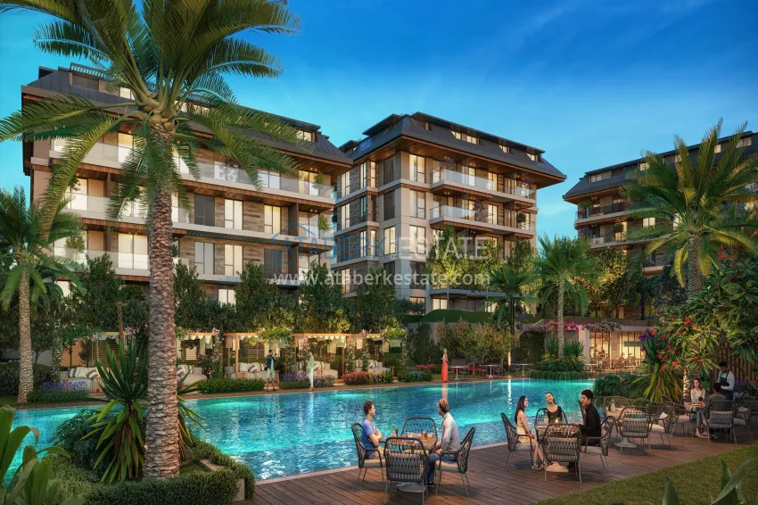 An exclusive project of a premium residential complex in the Oba area 3 