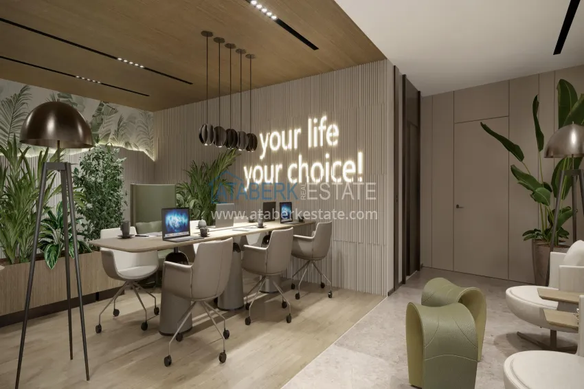 An exclusive project of a premium residential complex in the Oba area 32 