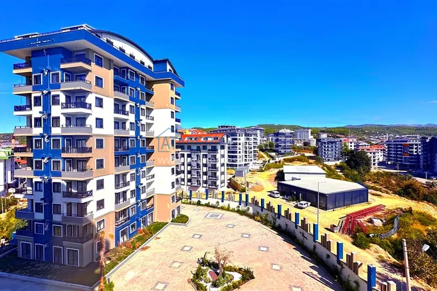 Rent in Avsallar — one bedroom unfurnished apartment A11 12