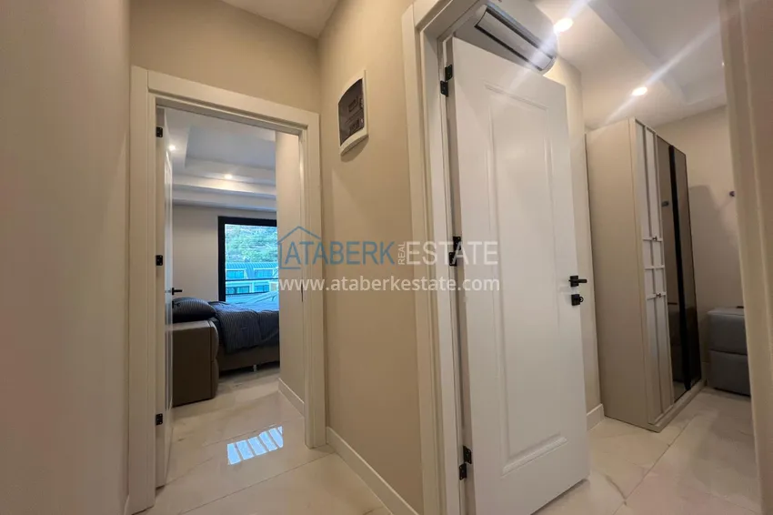 Purchase For rent a two-level penthouse 2+1 in Konakli - furnished, a comfortable option C10 12 