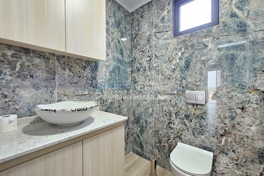 Purchase  Luxury private villa in Alanya, Incekum district. Citizenship property 14 