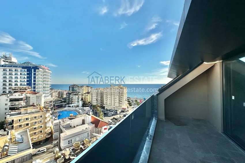 Purchase 2+1 duplex in Alanya, Tosmur is suitable for a residence permit - with sea view, 200 m to the beach 15 