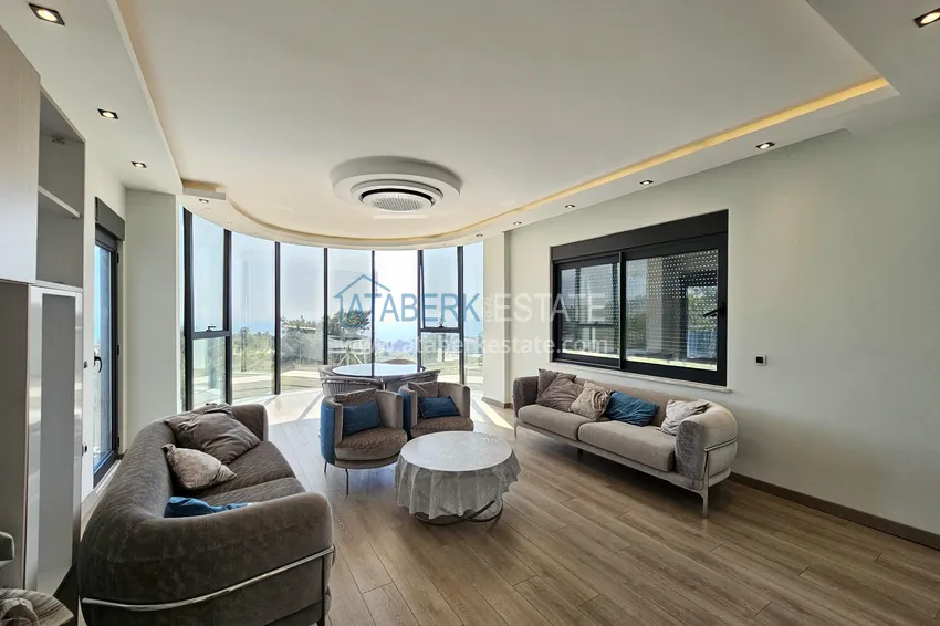 Purchase  Luxury private villa in Alanya, Incekum district. Citizenship property 31 