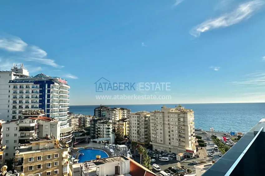 Purchase 2+1 duplex in Alanya, Tosmur is suitable for a residence permit - with sea view, 200 m to the beach 16 