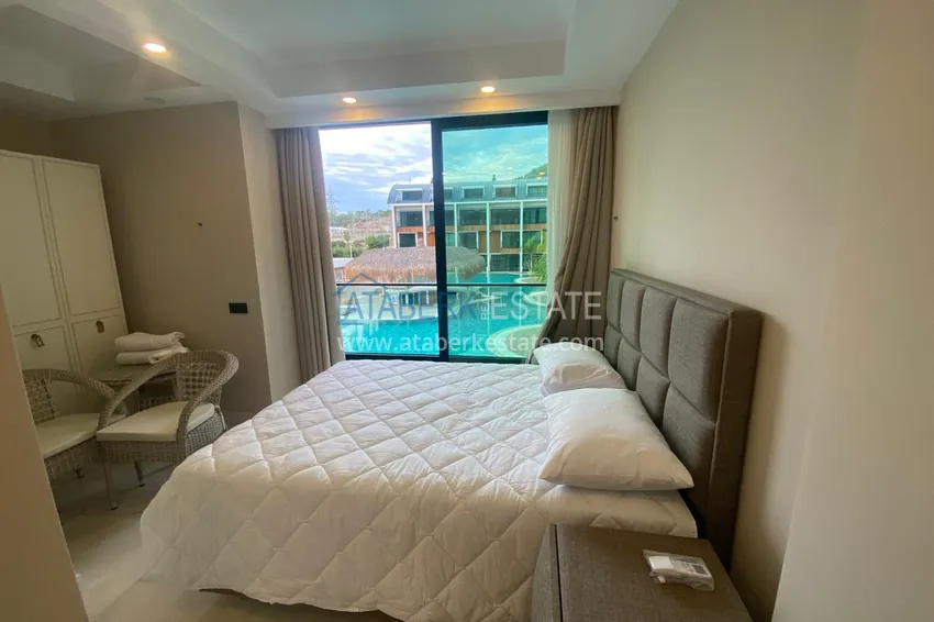 Purchase Garden duplex with furniture for rent in Alanya, Konakli district C3 17