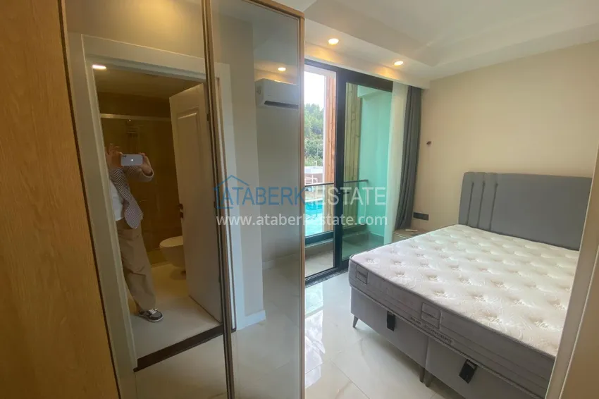 Purchase  Two-storey apartment for rent in Konakli - furnished and with direct access to the A2 pool area 16 