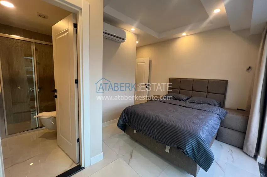 Purchase For rent a two-level penthouse 2+1 in Konakli - furnished, a comfortable option C10 18 