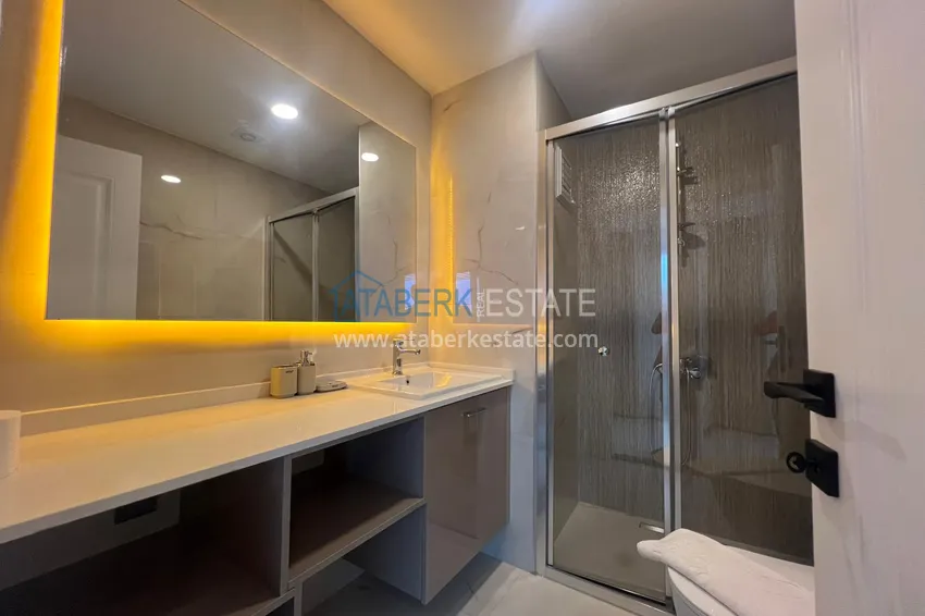 Purchase For rent a two-level penthouse 2+1 in Konakli - furnished, a comfortable option C10 19 