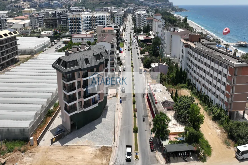 Apartments by the sea from the developer — second coastal one, Kargicak, Alanya 2 
