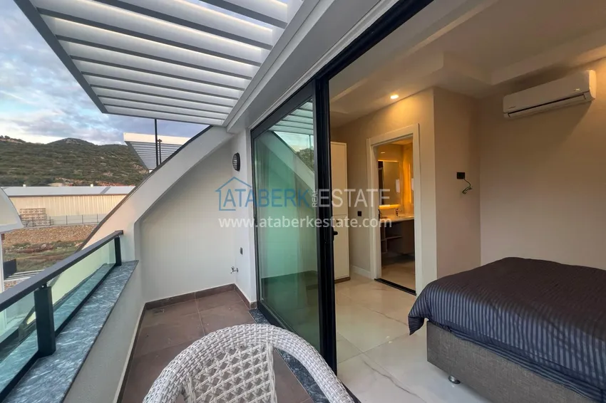 Purchase For rent a two-level penthouse 2+1 in Konakli - furnished, a comfortable option C10 21 