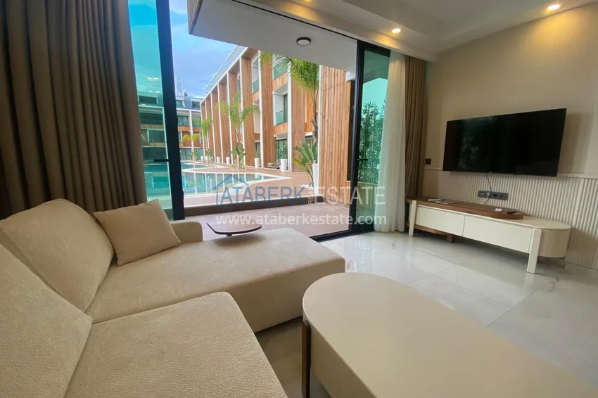 Purchase Garden duplex with furniture for rent in Alanya, Konakli district C3 2