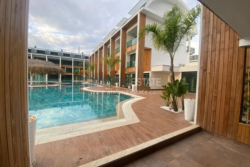 Purchase Garden duplex with furniture for rent in Alanya, Konakli district C3 4