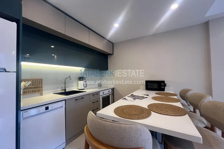 Purchase For rent a two-level penthouse 2+1 in Konakli - furnished, a comfortable option C10 5 