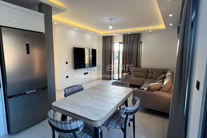 Purchase  Short-term rent - 2+1 penthouse in the center of Alanya, Cleopatra beach area No. 13 6 