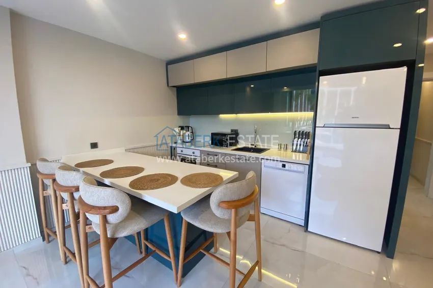 Purchase Garden duplex with furniture for rent in Alanya, Konakli district C3 7