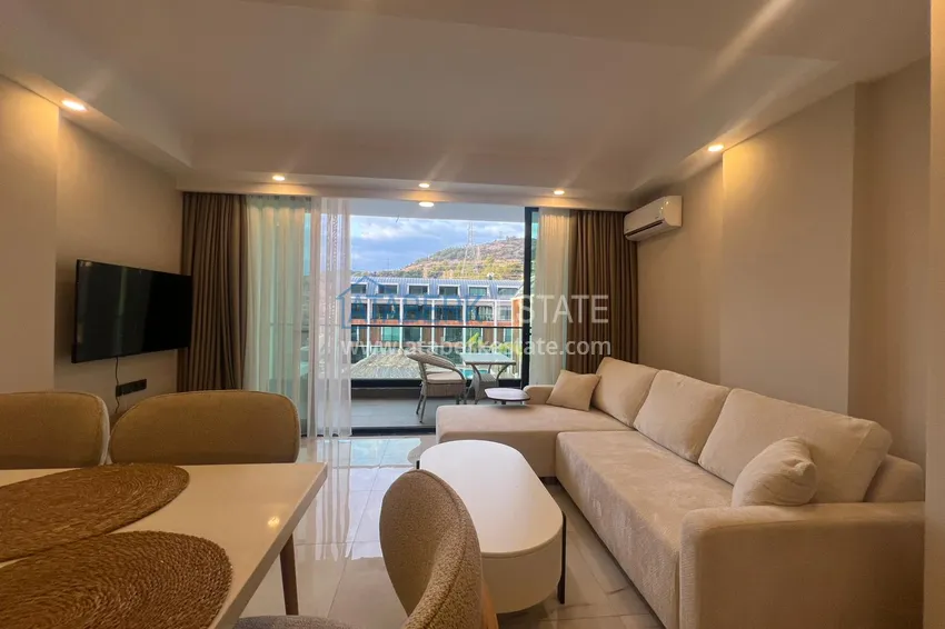 Purchase For rent a two-level penthouse 2+1 in Konakli - furnished, a comfortable option C10 8 