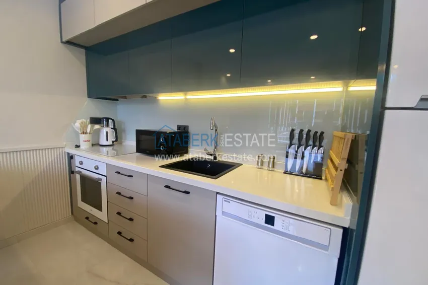 Purchase Garden duplex with furniture for rent in Alanya, Konakli district C3 9