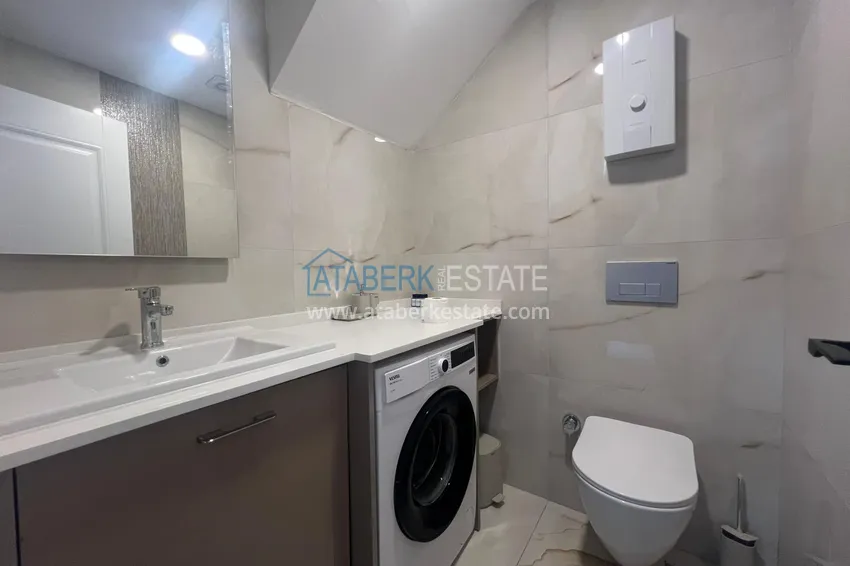 Purchase For rent a two-level penthouse 2+1 in Konakli - furnished, a comfortable option C10 9 