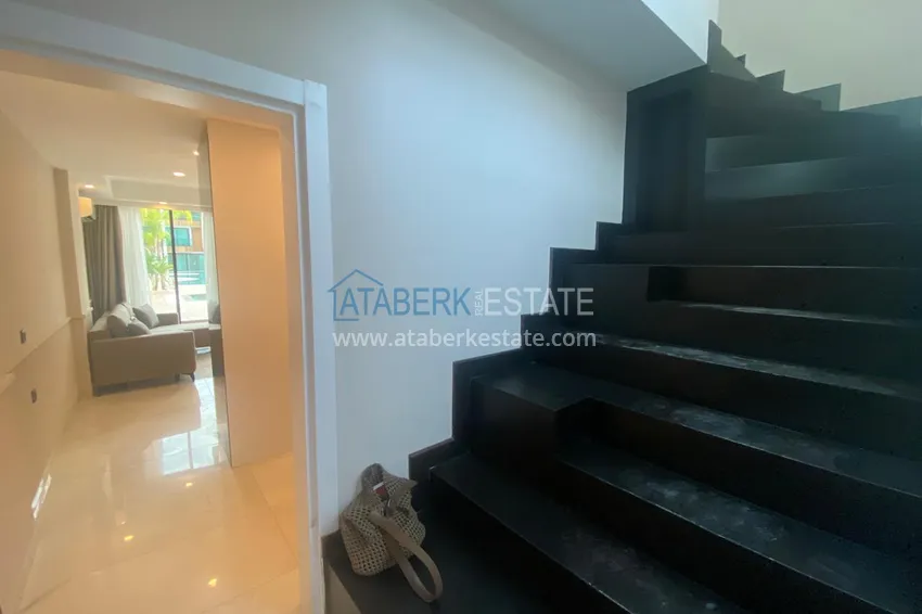 Purchase  Two-storey apartment for rent in Konakli - furnished and with direct access to the A2 pool area 8 