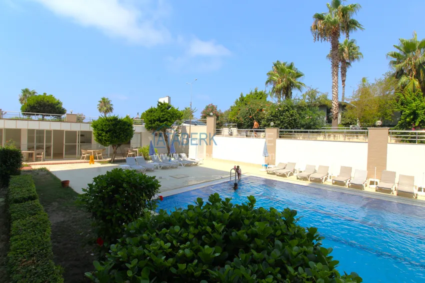 Purchase  2+1 apartment on the first line in Kestel - garden duplex with furniture  11 