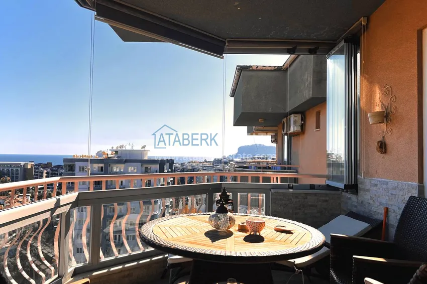 Purchase Property for a residence permit in Alanya - 4+1 penthouse duplex in Tosmur with panoramic views 14 