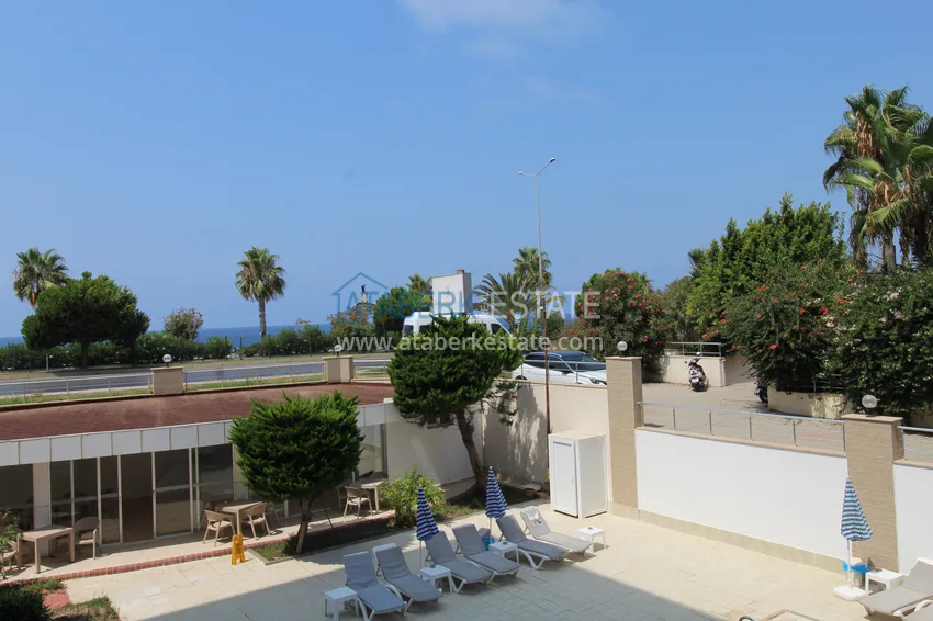 Purchase  2+1 apartment on the first line in Kestel - garden duplex with furniture  26 