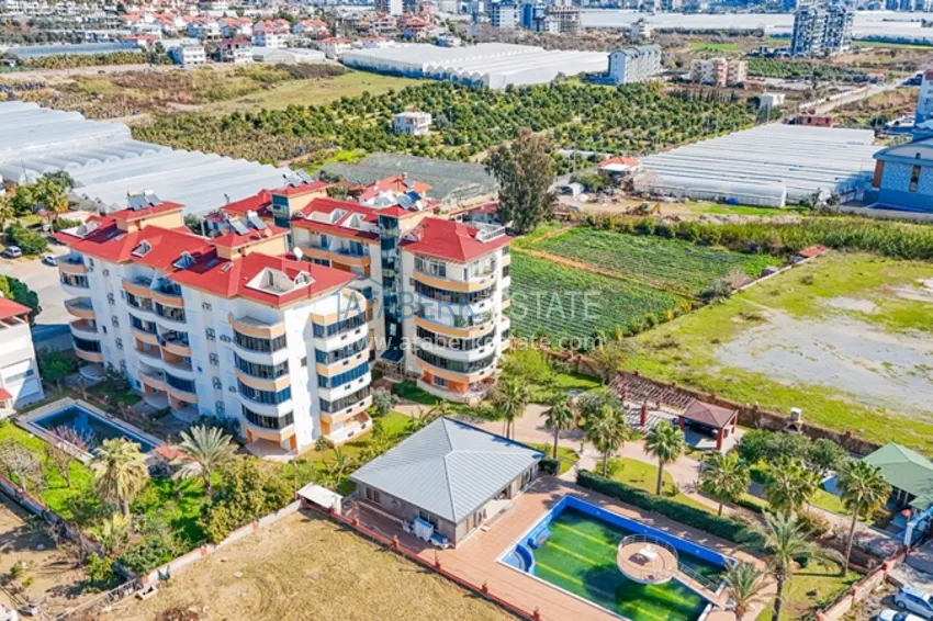 2+1 apartment in Demirtas - furnished with sea and mountain views 3 