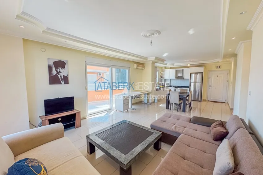 Purchase  2+1 apartment in Demirtas - furnished with sea and mountain views 3 